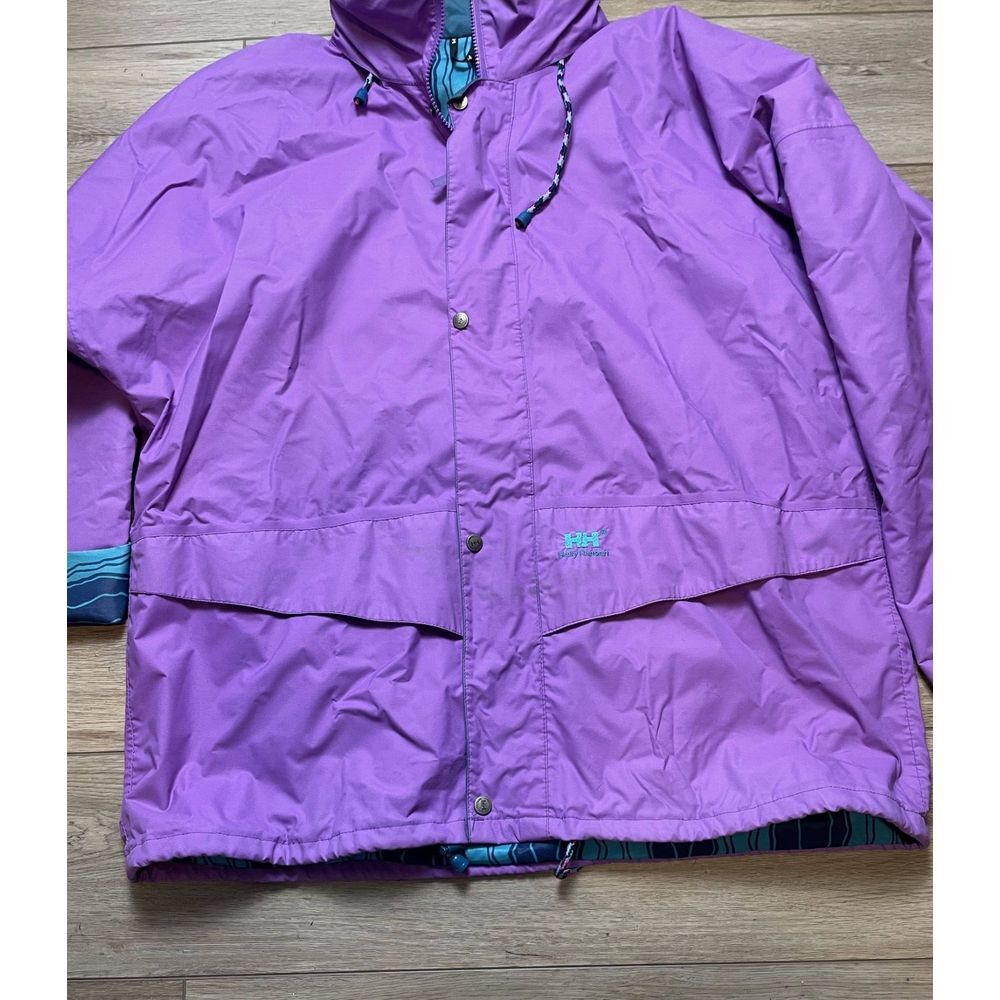 Helly Hansen Purple Teal Reversible Jacket Women'… - image 5